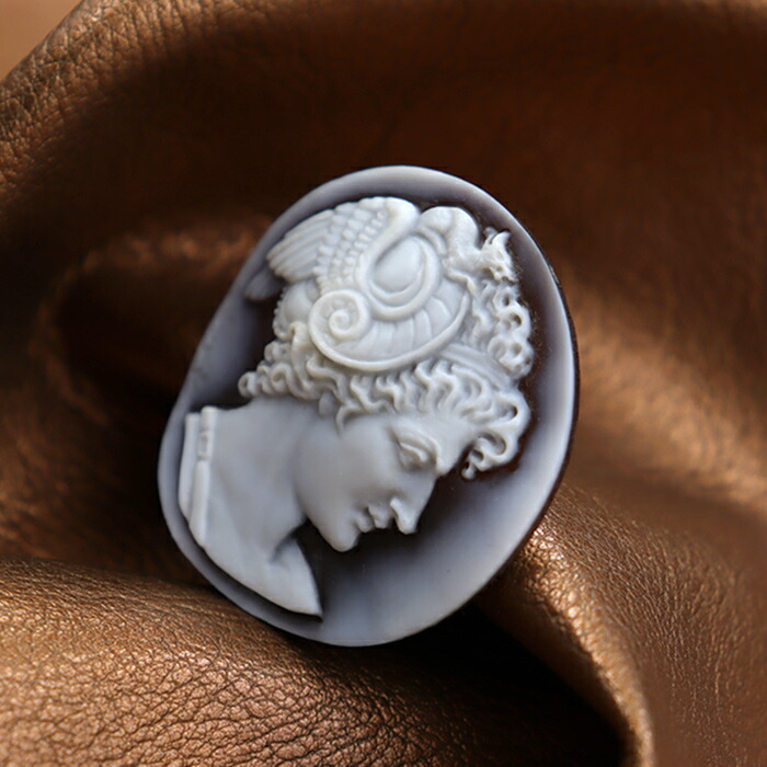 楽天市場】カメオ シェルカメオルース 古代ギリシャ神話に登場する