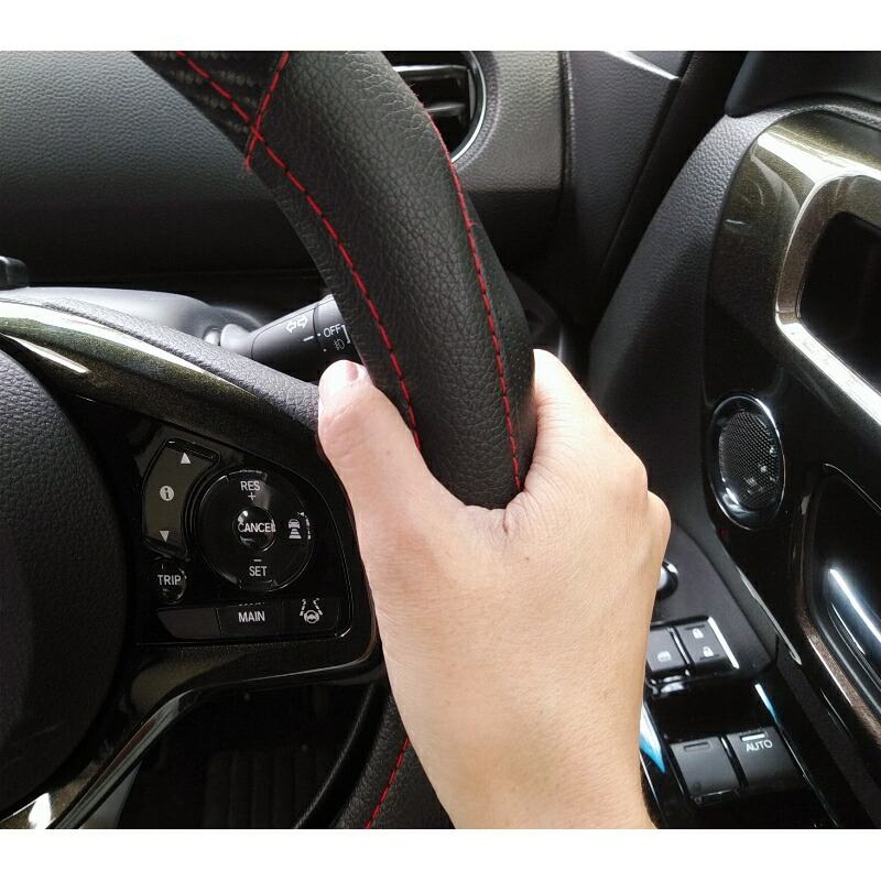 楽天市場】プレミアステアリングカバーM ハンドルカバー Mサイズ(38.0