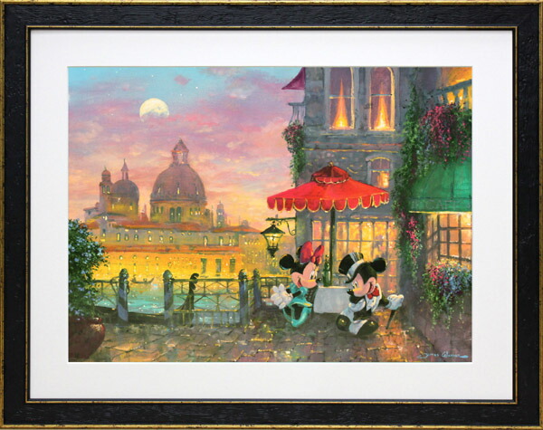 ジェームスコールマン　ティンカーベルとお城　ディズニー　Disney アート ジェームスコールマン ティンカーベルとお城 ディズニー Disney アート