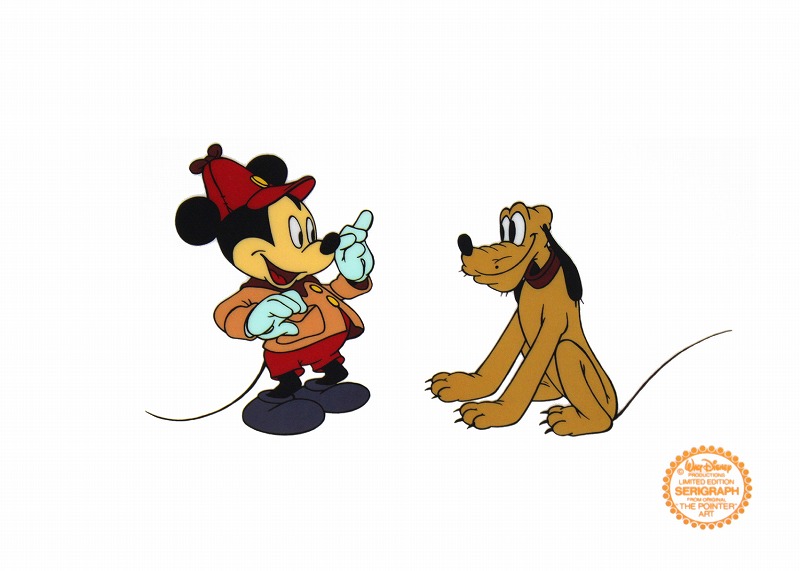 楽天市場】【レビュー特典付き】ディズニー セル画「ミッキー&プルート