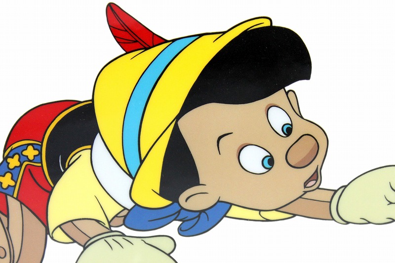 楽天市場】【レビュー特典付き】ディズニー セル画「ピノキオ&ジミニー