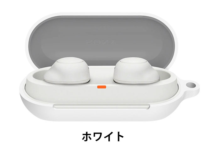 楽天市場】sony WF-C700N シリコンケース カラビナ付き ケース ソニー