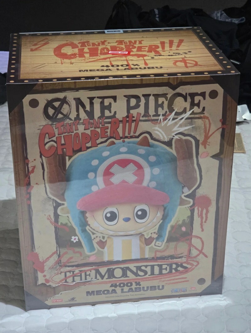 楽天市場】☆正規品☆ Pop Mart Mega Labubu x One Piece Tony Tony