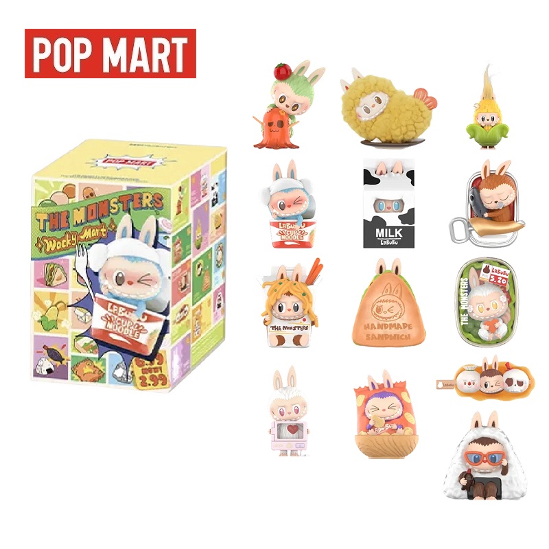 楽天市場】【◇正規品◇】Pop Mart Labubu The Monsters Wacky Mart