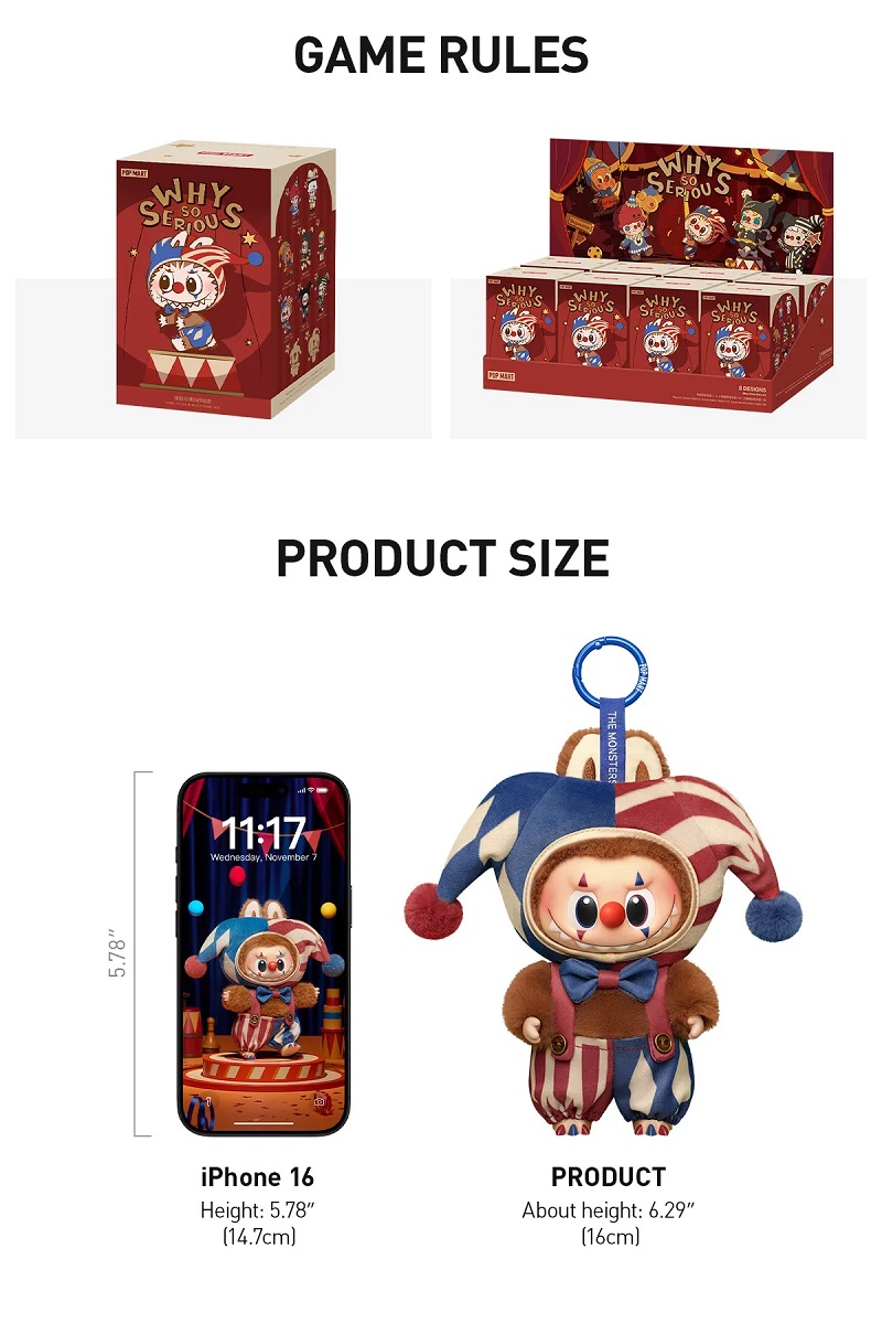 楽天市場】POP MART（ポップマート）Why So Serious Series Vinyl