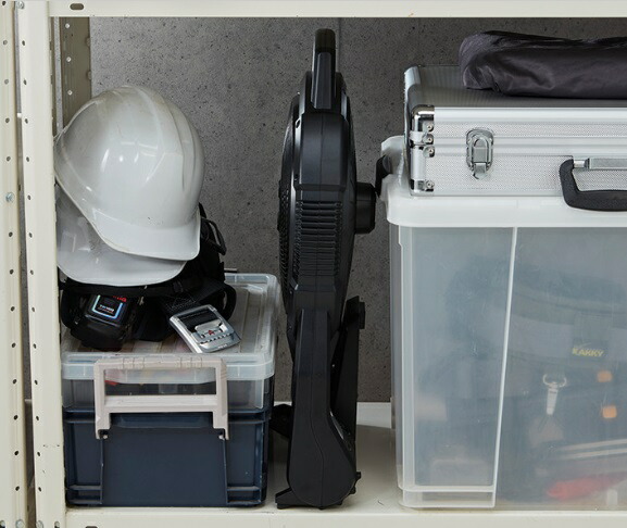 楽天市場】パナソニック/Panasonic EZ37A4-B ブラック工事用充電扇風機