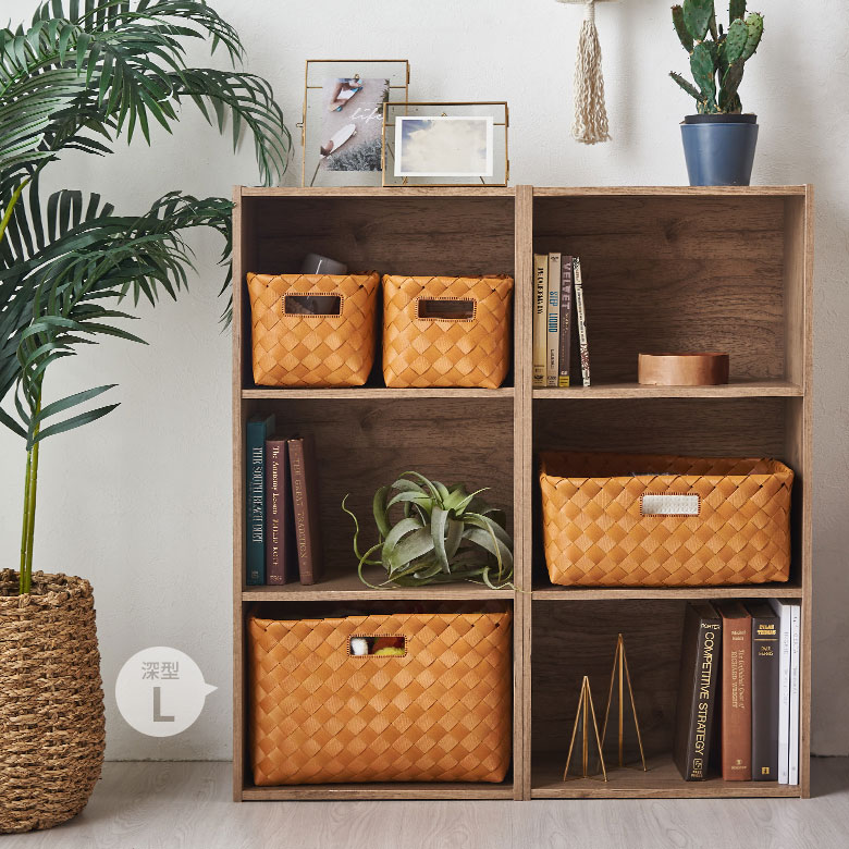 楽天市場】かご バスケット 3個セット 洗える 白樺風 籠 ポリエチレン