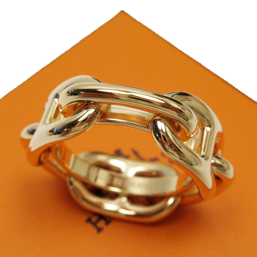 楽天市場】エルメス HERMES スカーフリング シェーヌダンクル ピンク