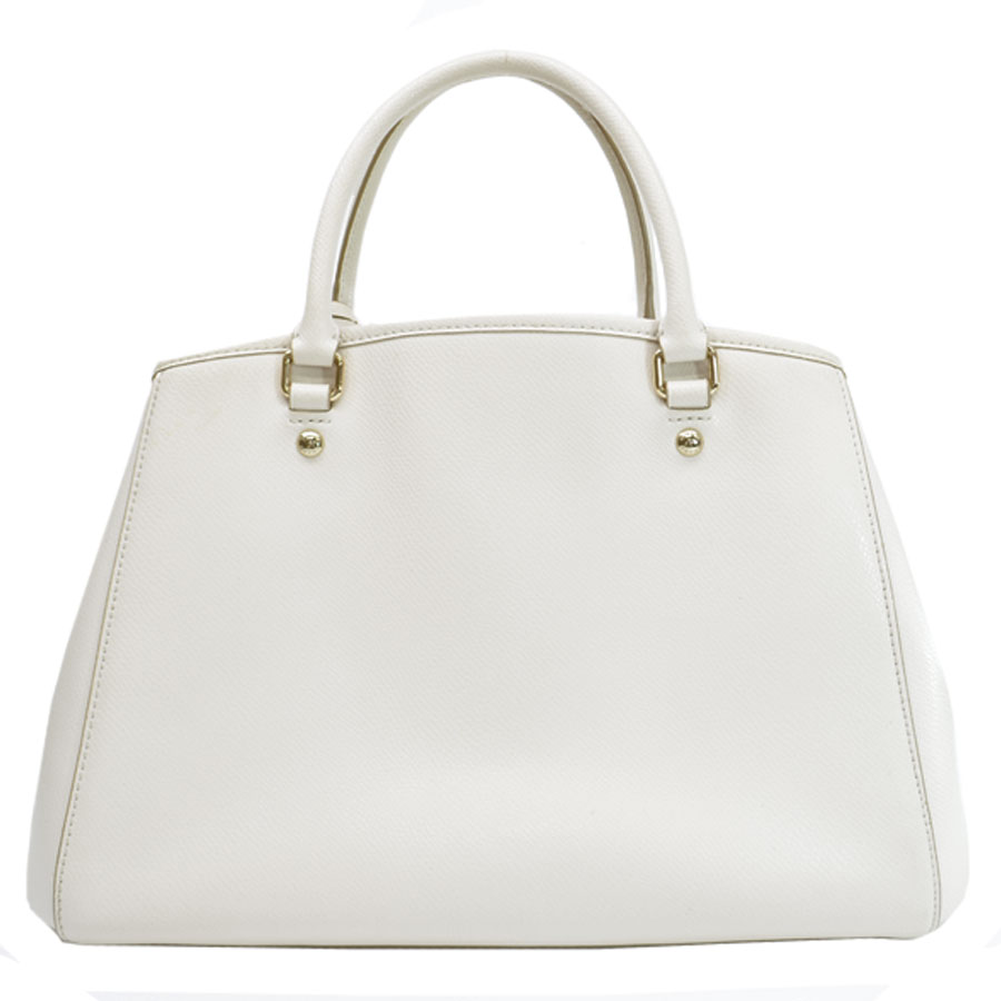 楽天市場】コーチ COACH バッグ ホワイトxゴールド レザーx金属素材