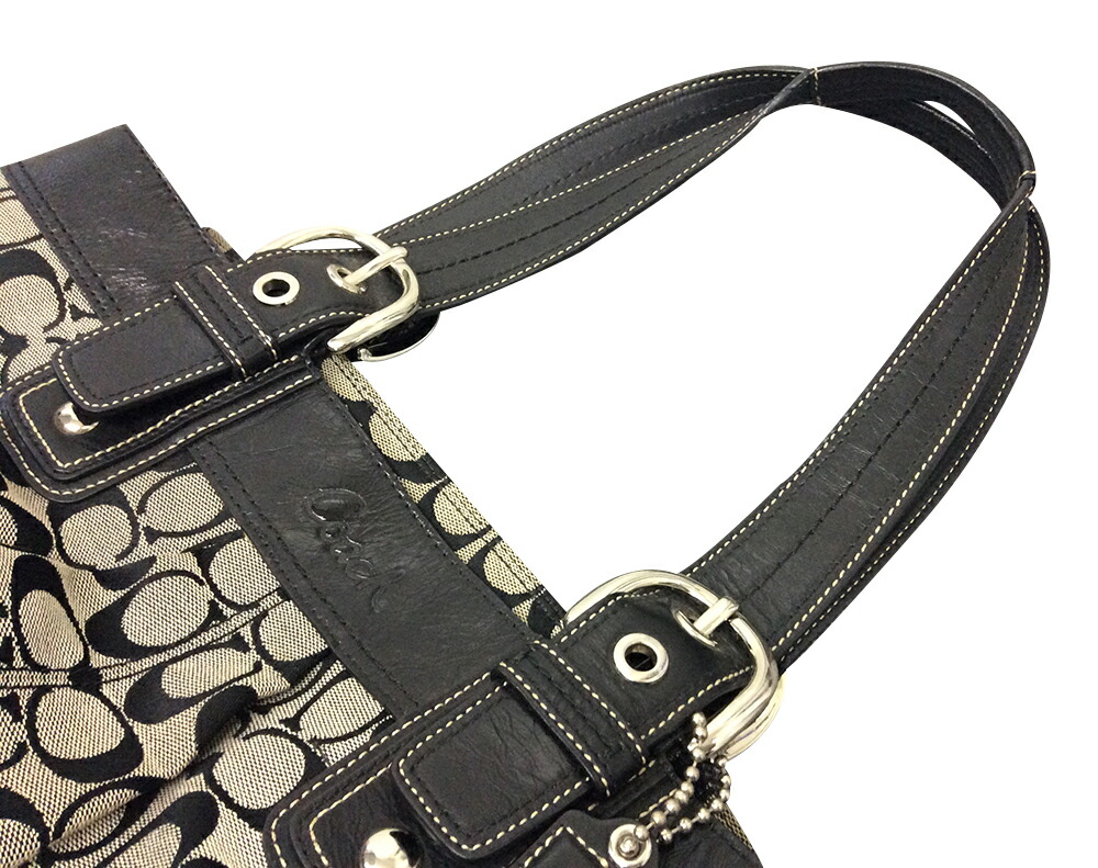 楽天市場】【中古】コーチ COACH トートバック シグネチャー ソーホー