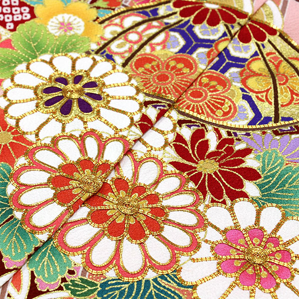 楽天市場】着物 名門 吉澤の友禅 振袖 手加工 正統派 古典柄 金駒刺繍