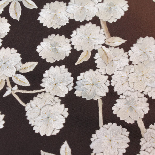 楽天市場】着物 総手刺繍 蘇州刺繍 訪問着 桜 あすかや [商品番号
