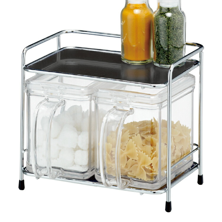 楽天市場】調味料ポット 調味料ラック 調味料ケース キッチン 収納 新