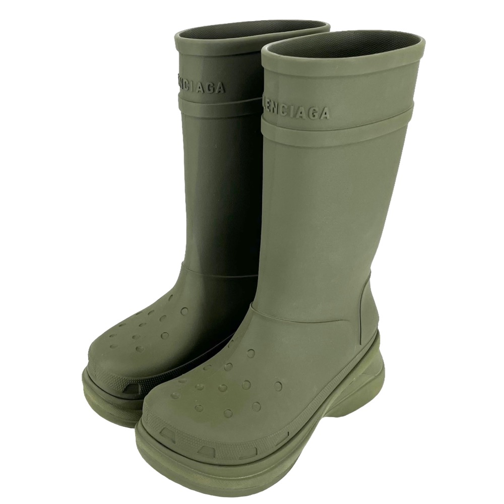 試着のみ バレンシアガ クロックス ブーツ メンズ 41サイズ 試着のみ