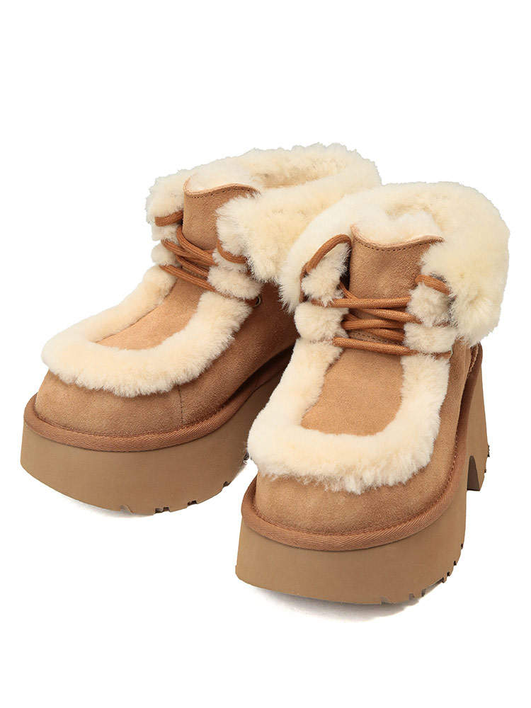 楽天市場】アグ ブーツ 靴 UGG レディース スエード ボア ショート