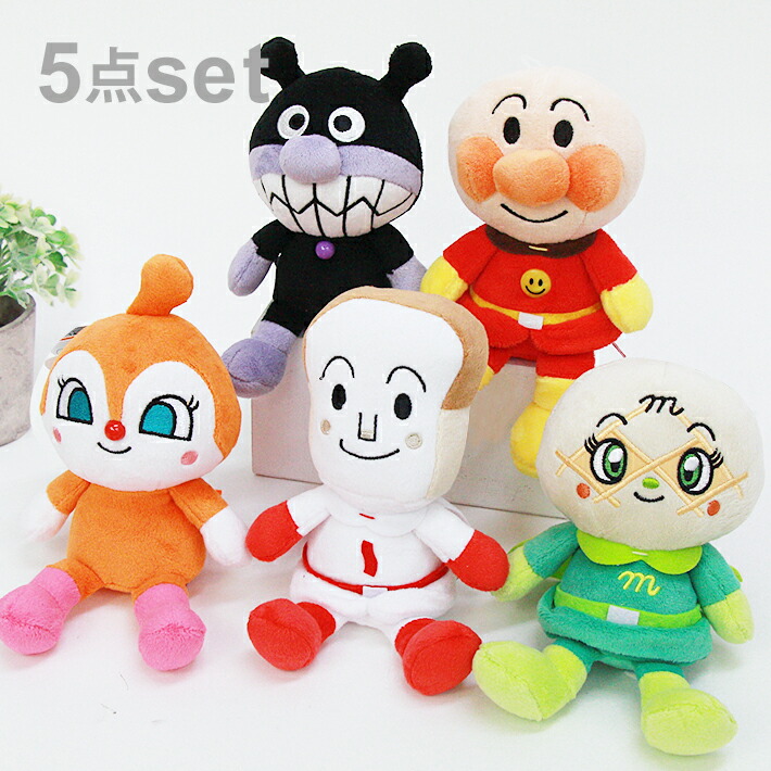 楽天市場】アンパンマン プリちぃビーンズSplus ぬいぐるみ 人気5点