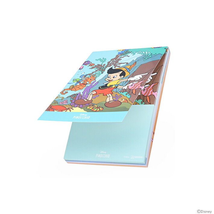 楽天市場】ディズニー ピノキオ メモ A6 レトロアートコレクション