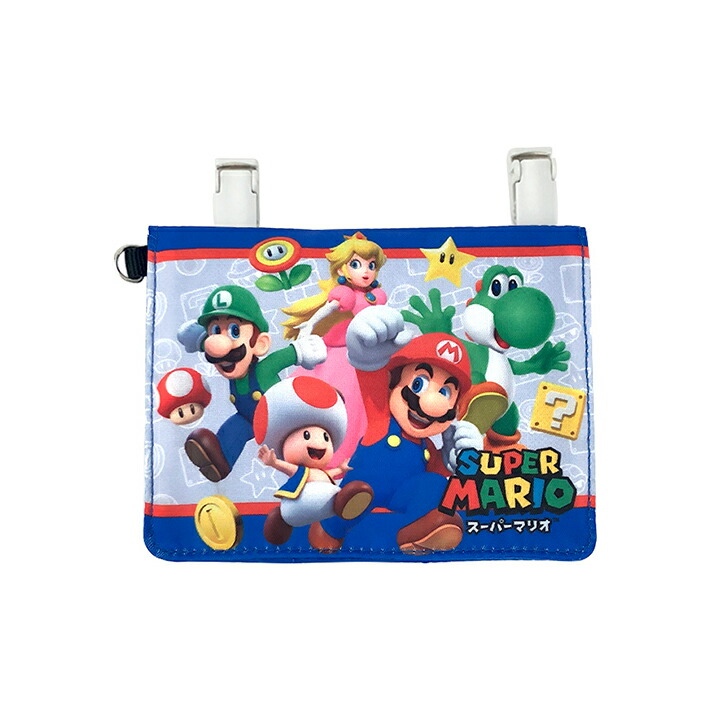 楽天市場】スーパーマリオ ショルダー付マルチポシェット マリオと仲間
