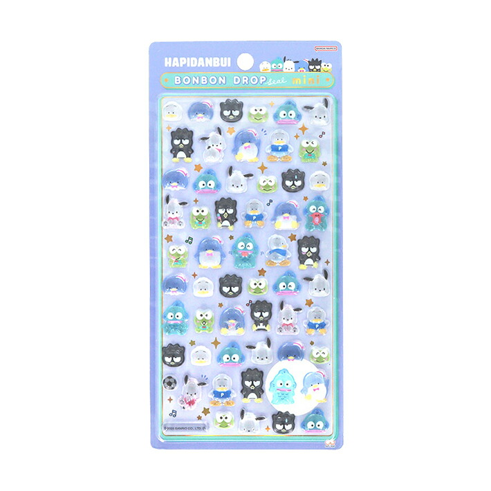 楽天市場】サンリオキャラクターズ ボンボンドロップシール ミニ 8柄