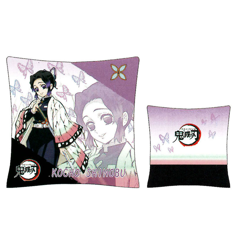 楽天市場】バンダイ 鬼滅の刃 チェアカバークッション 胡蝶しのぶ