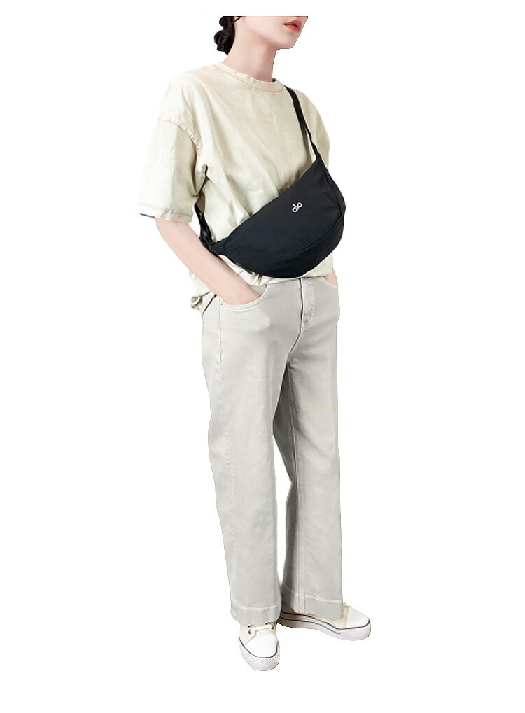 楽天市場】alo yoga アロヨガ ハーフムーン型ボディバッグ 斜め掛け