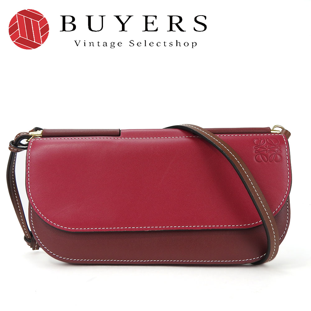 楽天市場】【中古】 ロエベ ショルダーバッグ ウォレット 長財布