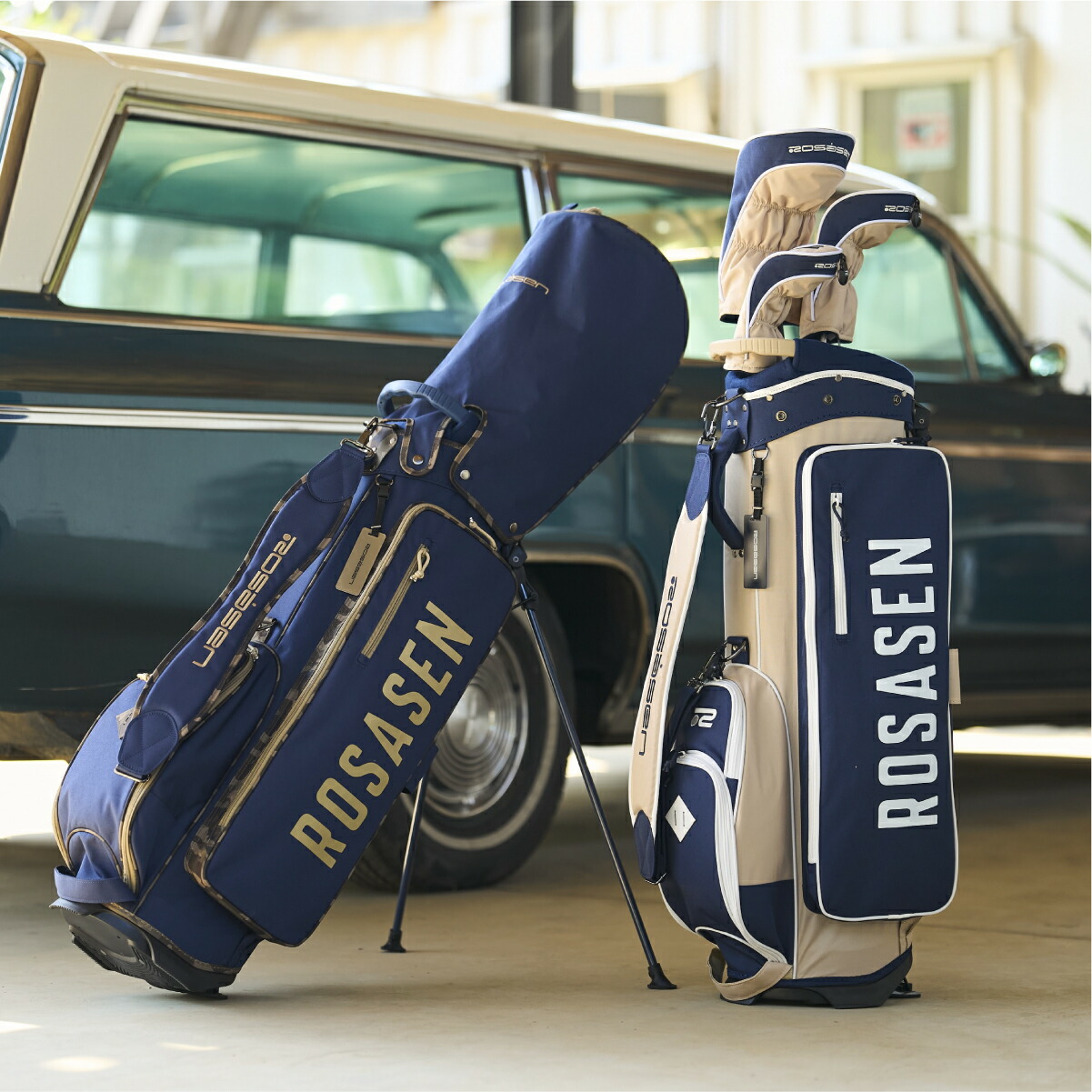 楽天市場】ロサーセン キャディバッグ スタンドタイプ オックス 軽量