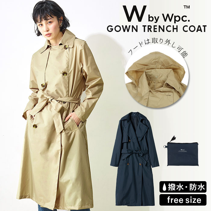 楽天市場】レインコート レディース wpc 通販 トレンチコート おしゃれ