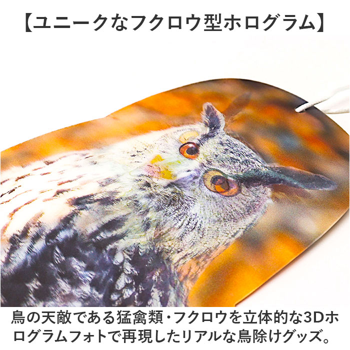 楽天市場】鳥よけグッズ 通販 虫除け フクロウ型鳥よけ カラス対策