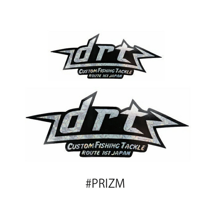 楽天市場】DRT ステッカー 2025（大小2枚セット） : Lure＆Boats Back Lash