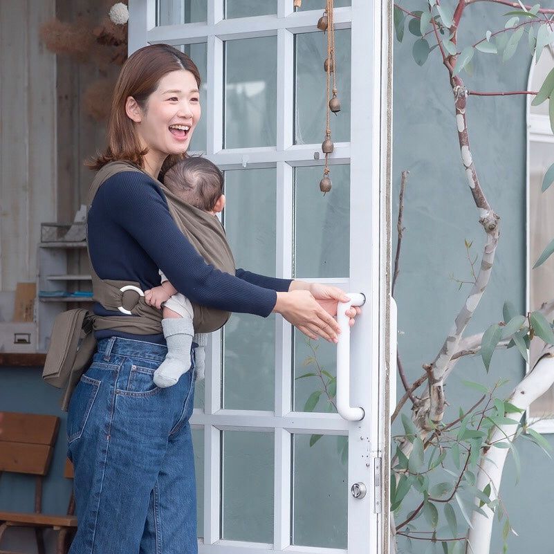 楽天市場】出来るだけシンプルに、ファースト抱っこ◎ハグリーノ 桑の