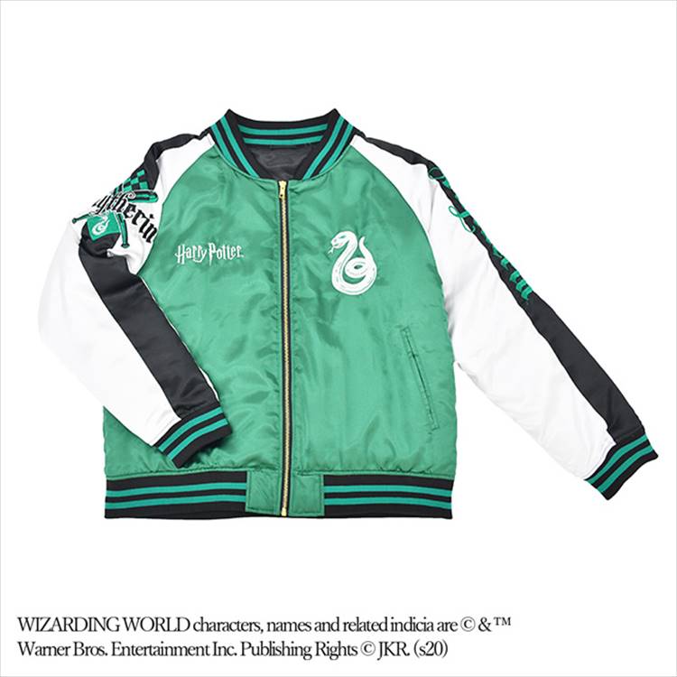 楽天市場】ハリー・ポッター スリザリンエンブレム スカジャン