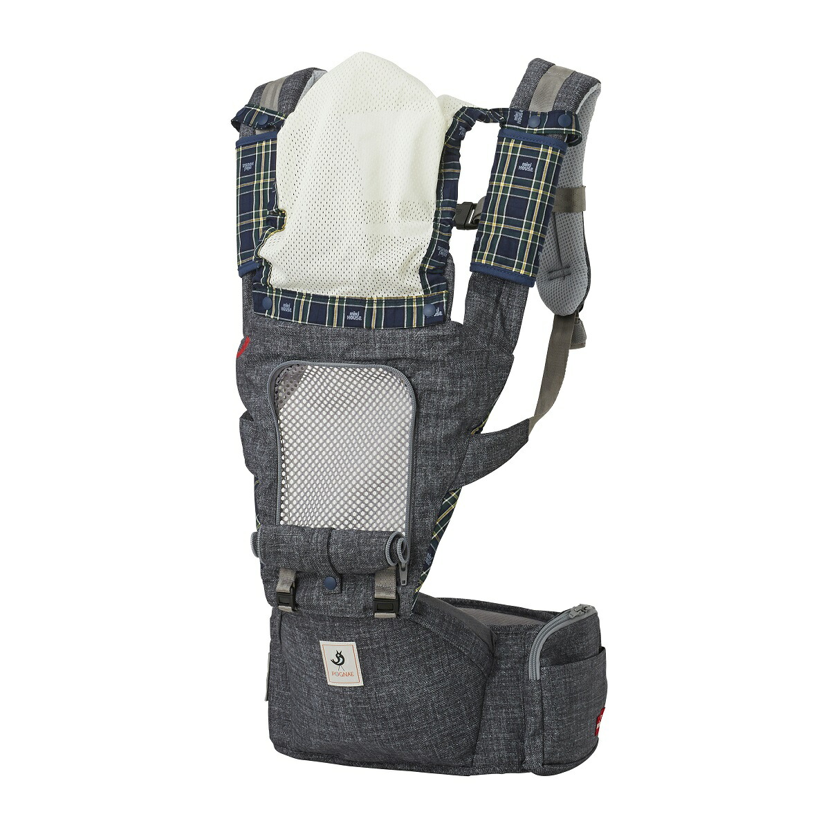 楽天市場】ミキハウス × ポグネー ヒップシート キャリア 限定