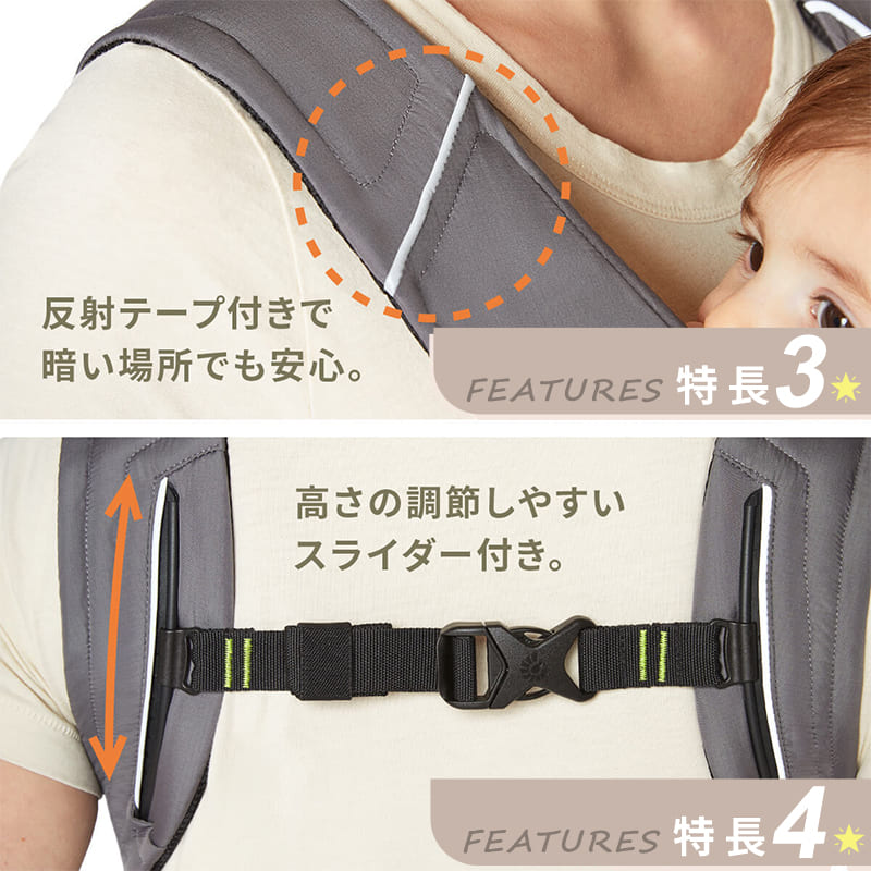 楽天市場】エルゴベビー アウェイ AWAY エルゴ ergobaby away 抱っこ紐