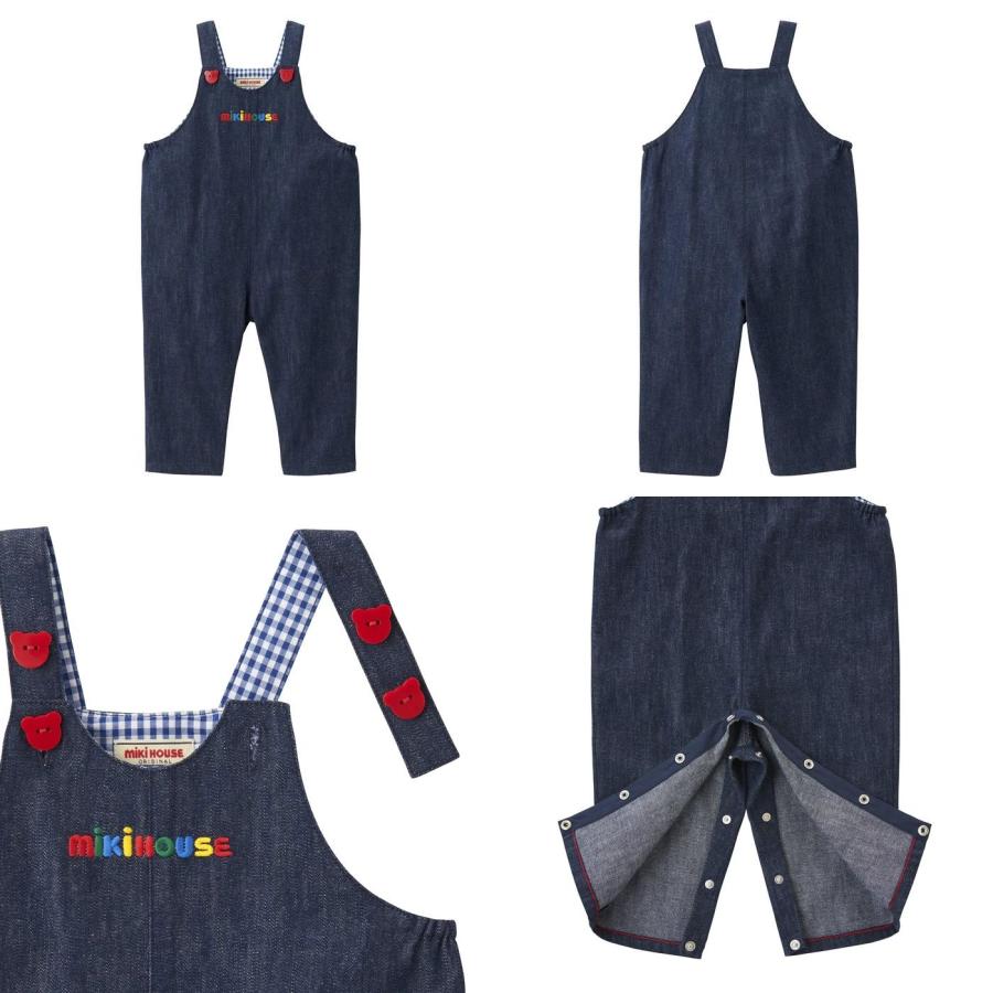 楽天市場】ミキハウス オーバーオールセット 箱付き 出産祝い ギフト 3