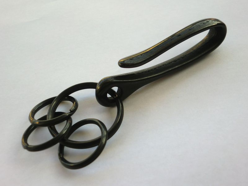 楽天市場】真鍮製(黒塗り ダール加工）釣り針 ベルトフック