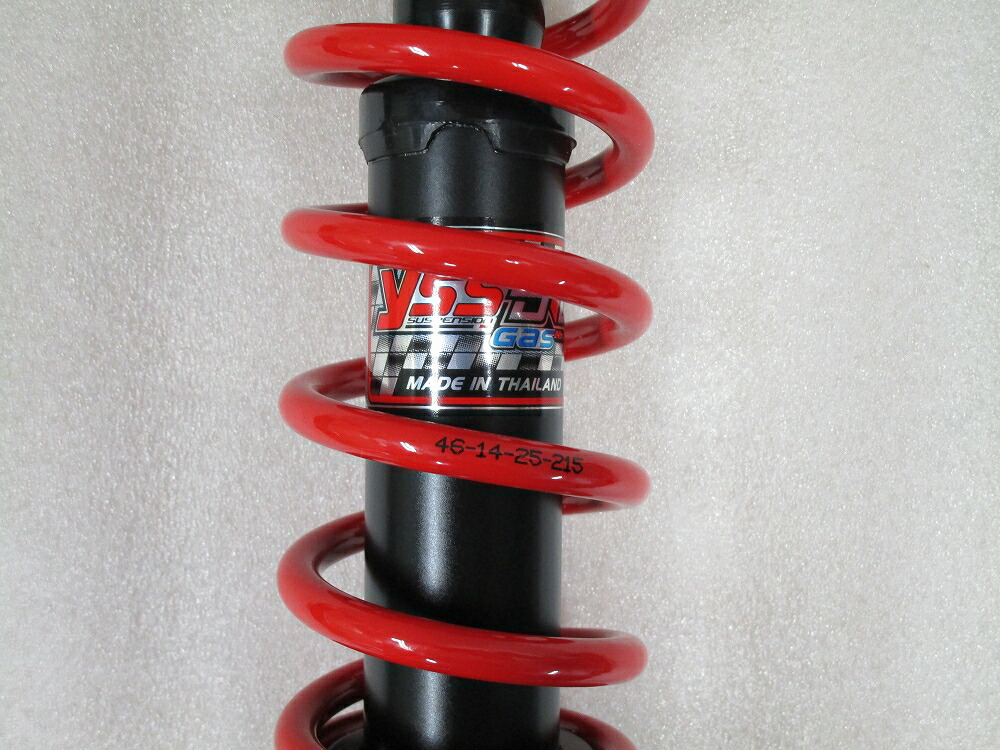 楽天市場】YSS DTG リアサスペンション 335mm BLACK / RED 【NMAX 125