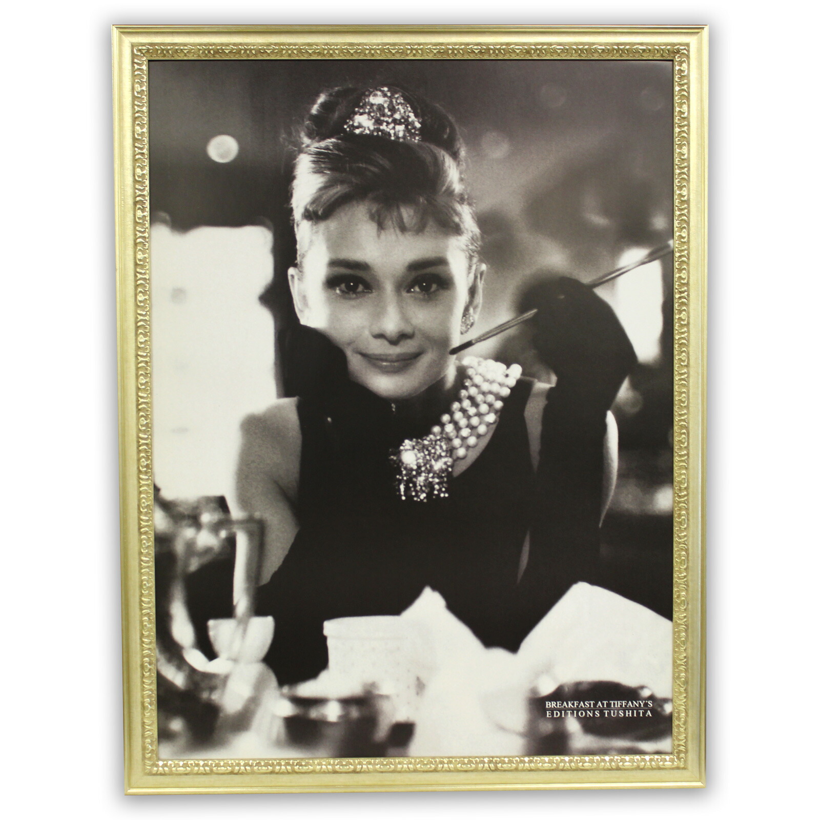 楽天市場】アートポスター 額入りポスター ＜CP オードリー