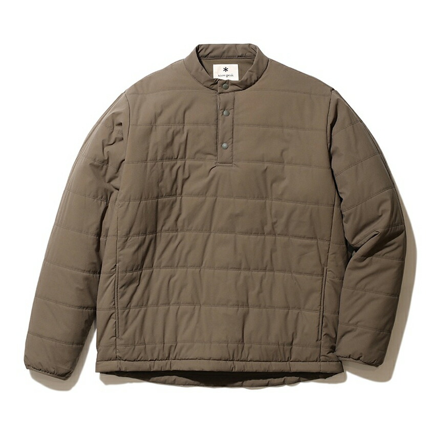 楽天市場】SNOW PEAK スノーピークFlexible Insulated Henley Pullover
