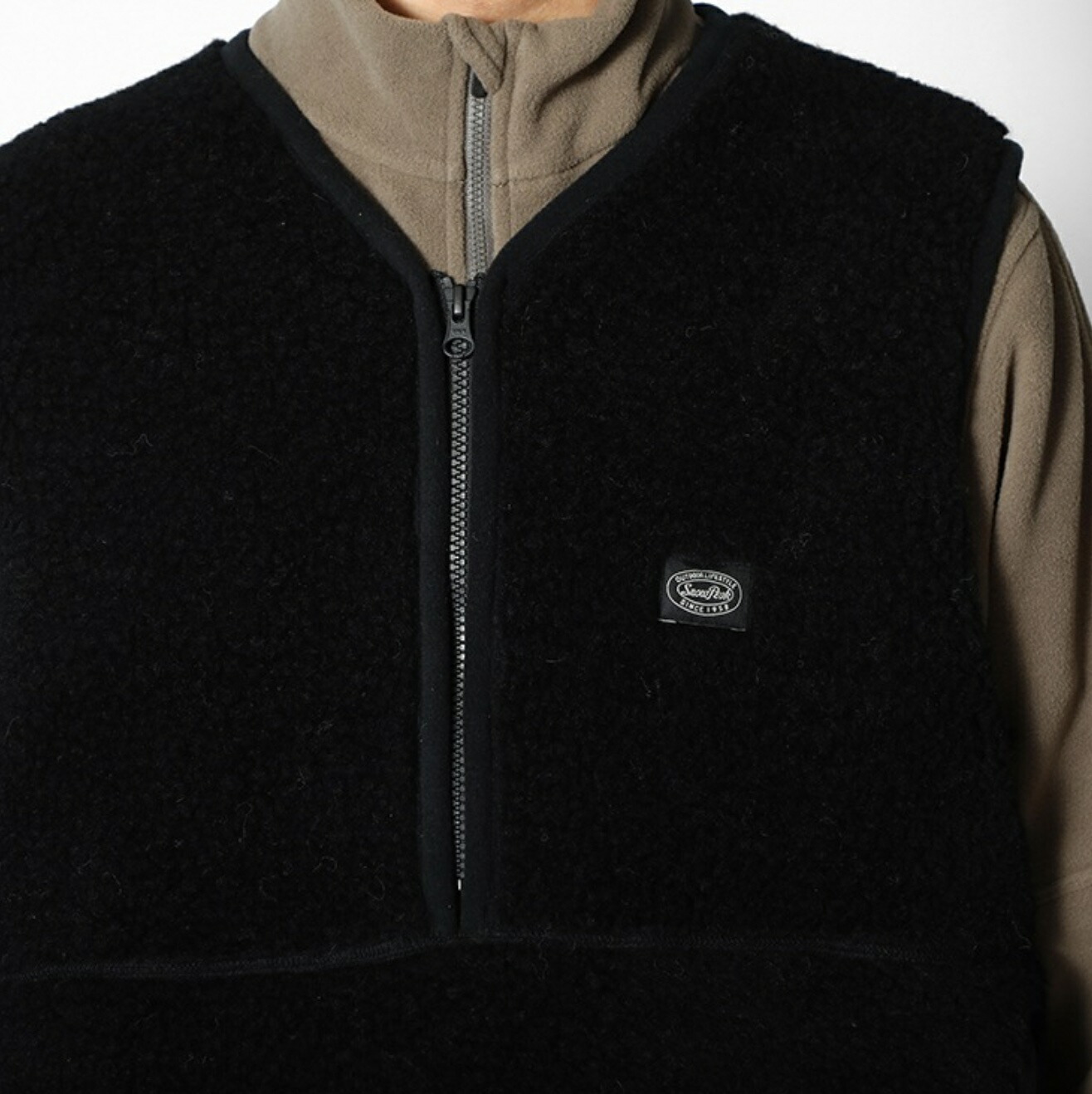 楽天市場】SNOW PEAK スノーピークWool Fleece Vest ウールフリース