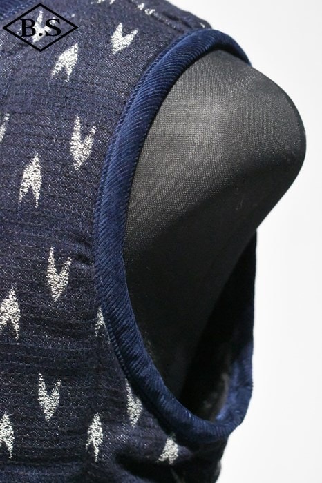 楽天市場】ステュディオダルチザン STUDIO D'ARTISAN ベスト 4598 矢絣