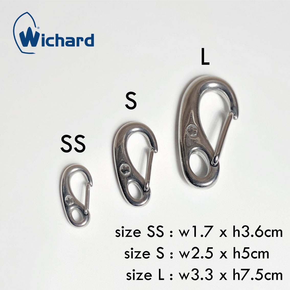 楽天市場】ウィチャード セーラー カラビナ Lサイズ Wichard sailor