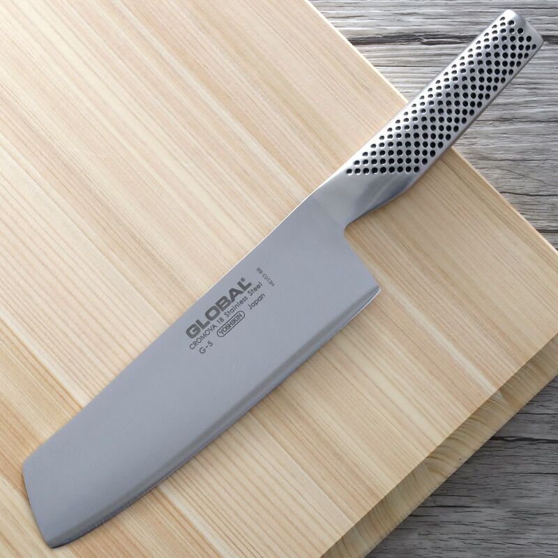 楽天市場】レビュー特典！ 菜切包丁 GLOBAL 《 菜切り 18cm G-5