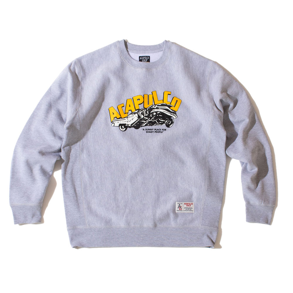楽天市場】ACAPULCO GOLD アカプルコゴールド MESSED UP CREWNECK