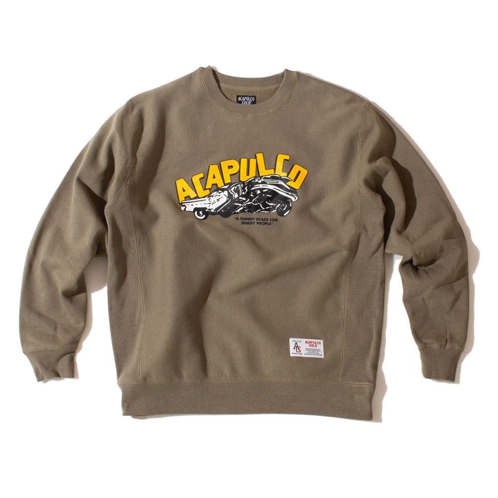 楽天市場】ACAPULCO GOLD アカプルコゴールド MESSED UP CREWNECK