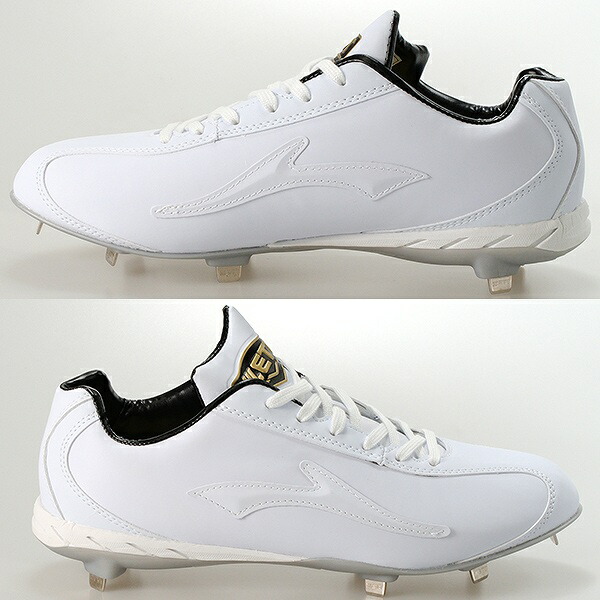 楽天市場】【交換往復送料無料】 野球 スパイク 金具 大人 白 ZETT