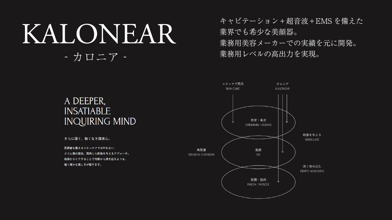 楽天市場】【送料無料】KALONEAR(カロニア)美顔器 美肌 特許 EMS ポ