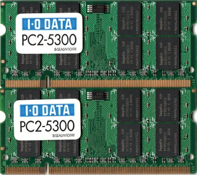 楽天市場】ddr pc2-5300（メーカーアイ・オー・データ）の通販