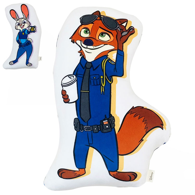 楽天市場】MORIPiLO ディズニー 抱き枕 ズートピア ニック もちもち