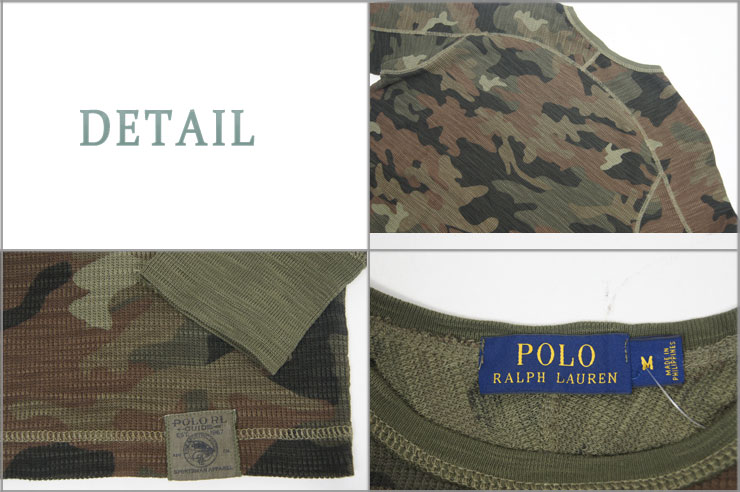 楽天市場】ラルフローレン POLO Ralph Lauren 迷彩 L/S サーマル T
